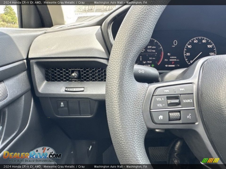 2024 Honda CR-V EX AWD Steering Wheel Photo #17