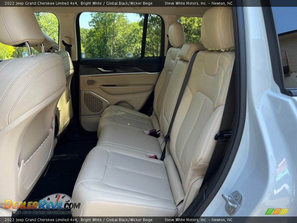 Rear Seat of 2022 Jeep Grand Cherokee Limited 4x4 Photo #16