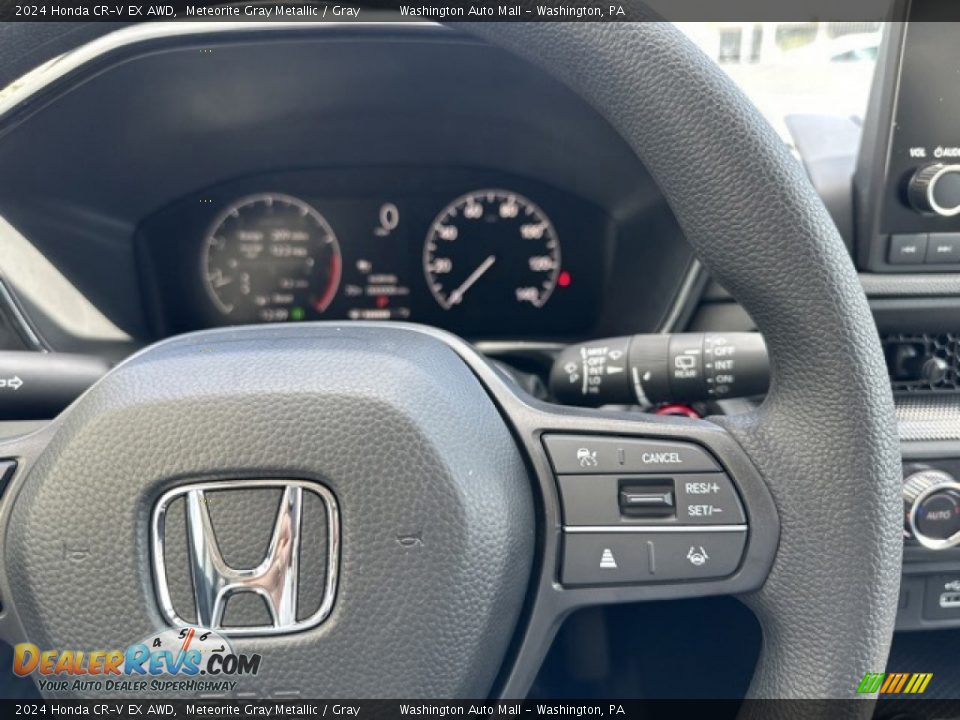 2024 Honda CR-V EX AWD Steering Wheel Photo #18