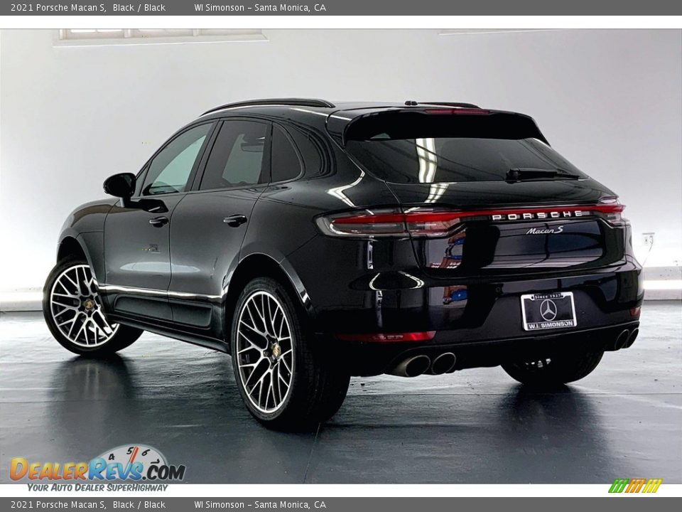 Black 2021 Porsche Macan S Photo #8