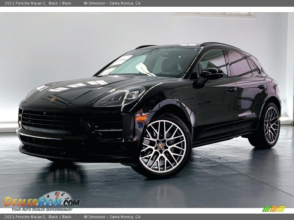 Black 2021 Porsche Macan S Photo #10