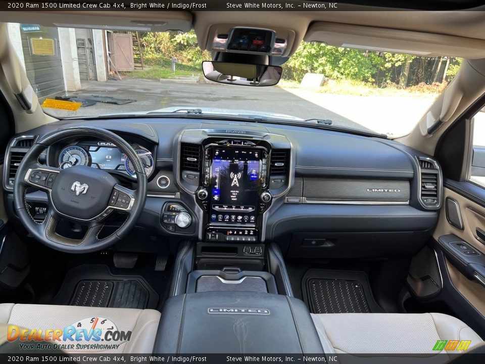 Dashboard of 2020 Ram 1500 Limited Crew Cab 4x4 Photo #12