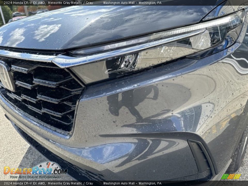 2024 Honda CR-V EX AWD Meteorite Gray Metallic / Gray Photo #24