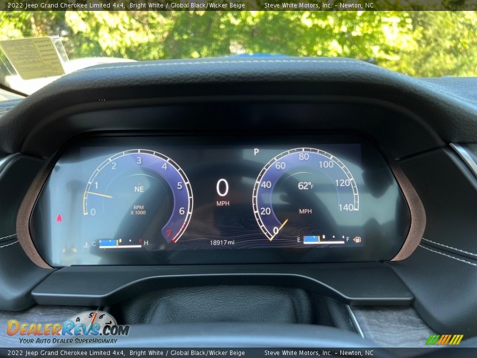 2022 Jeep Grand Cherokee Limited 4x4 Gauges Photo #22