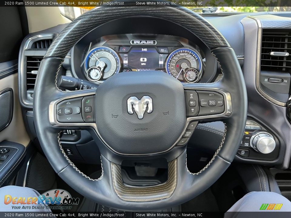 2020 Ram 1500 Limited Crew Cab 4x4 Steering Wheel Photo #23