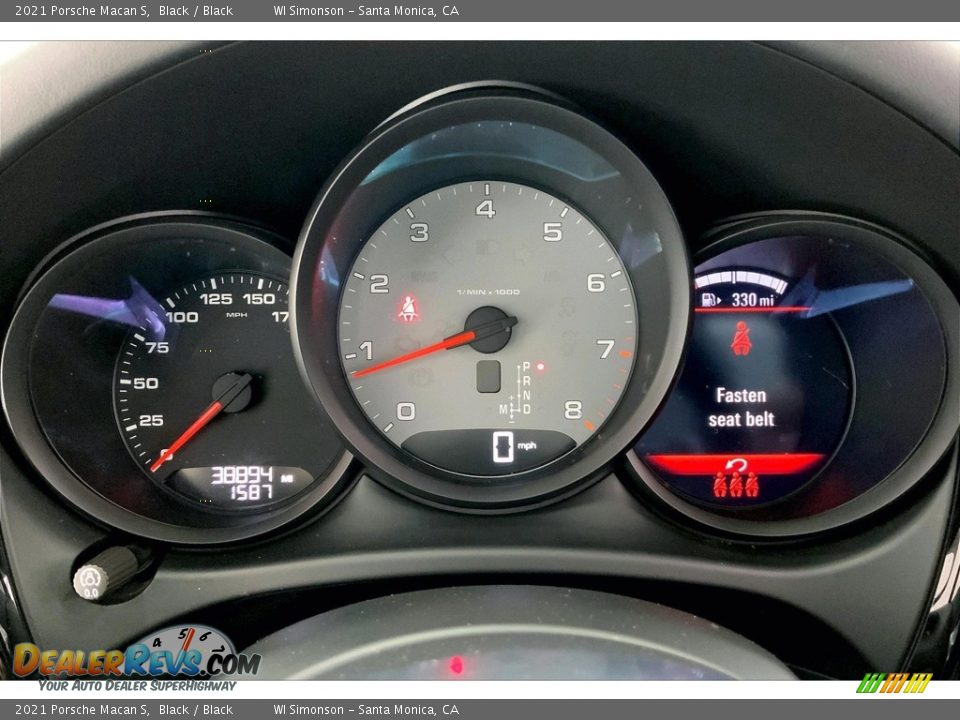 2021 Porsche Macan S Gauges Photo #21