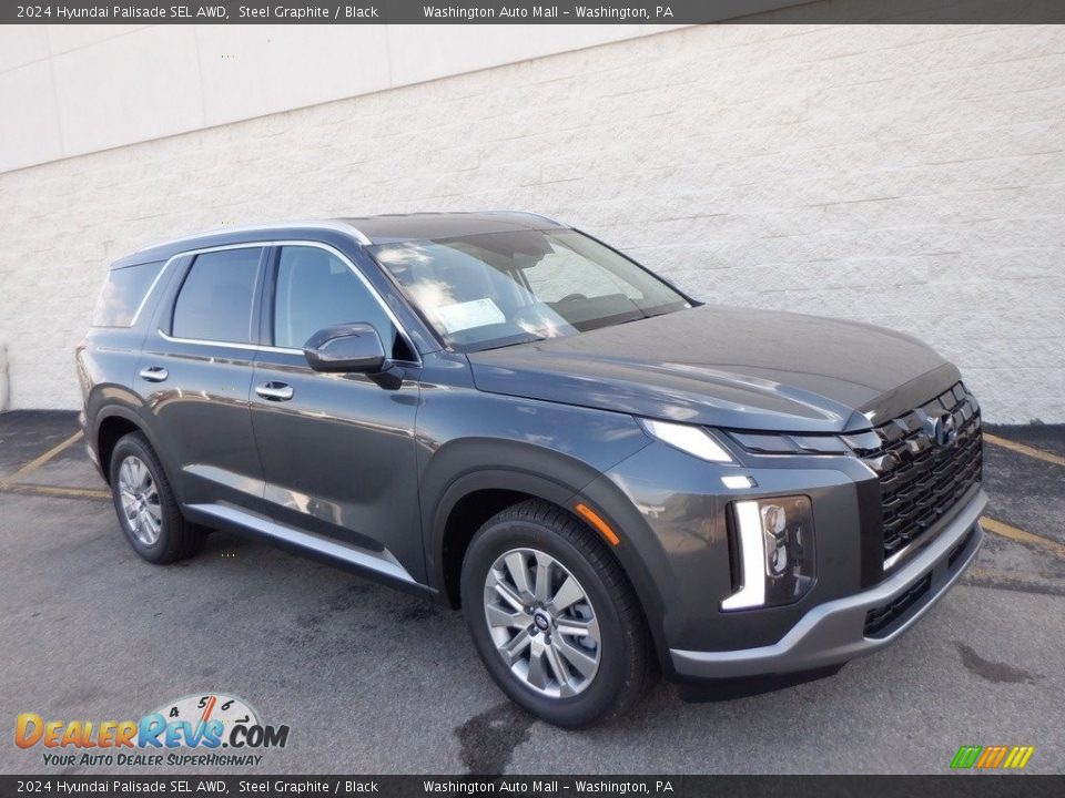 Front 3/4 View of 2024 Hyundai Palisade SEL AWD Photo #1