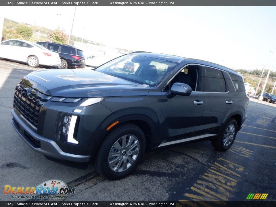 2024 Hyundai Palisade SEL AWD Steel Graphite / Black Photo #3