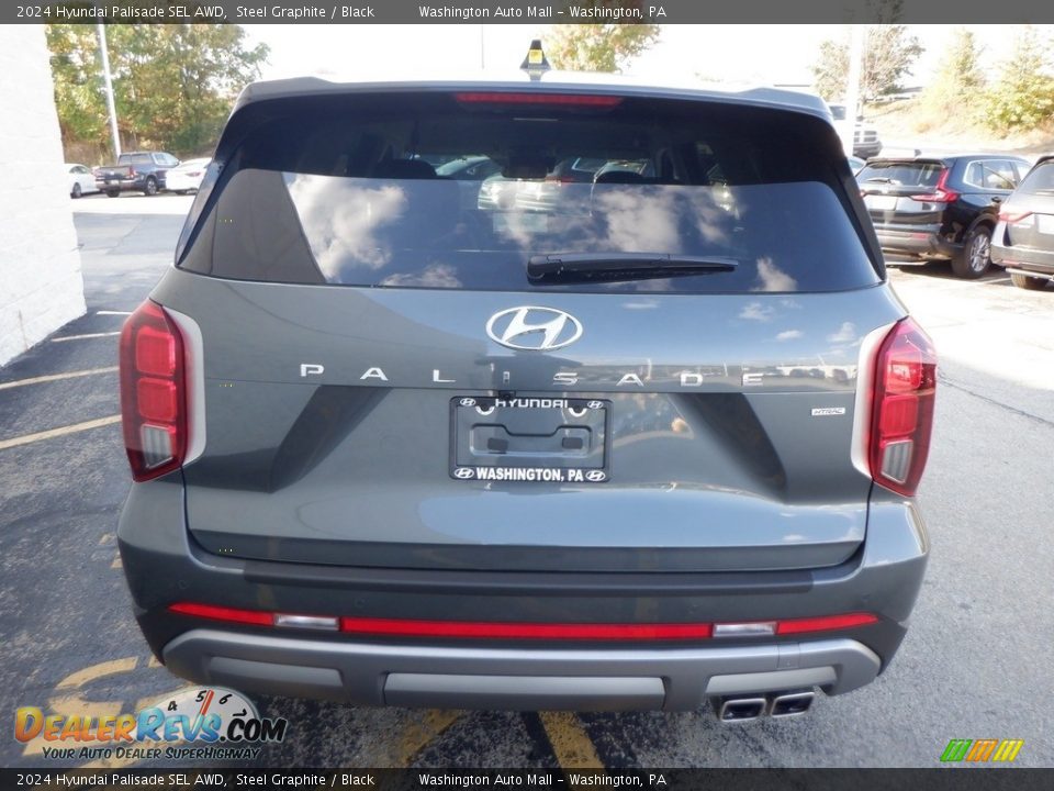 2024 Hyundai Palisade SEL AWD Steel Graphite / Black Photo #5