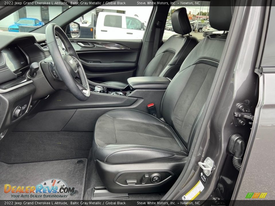 Global Black Interior - 2022 Jeep Grand Cherokee L Altitude Photo #10