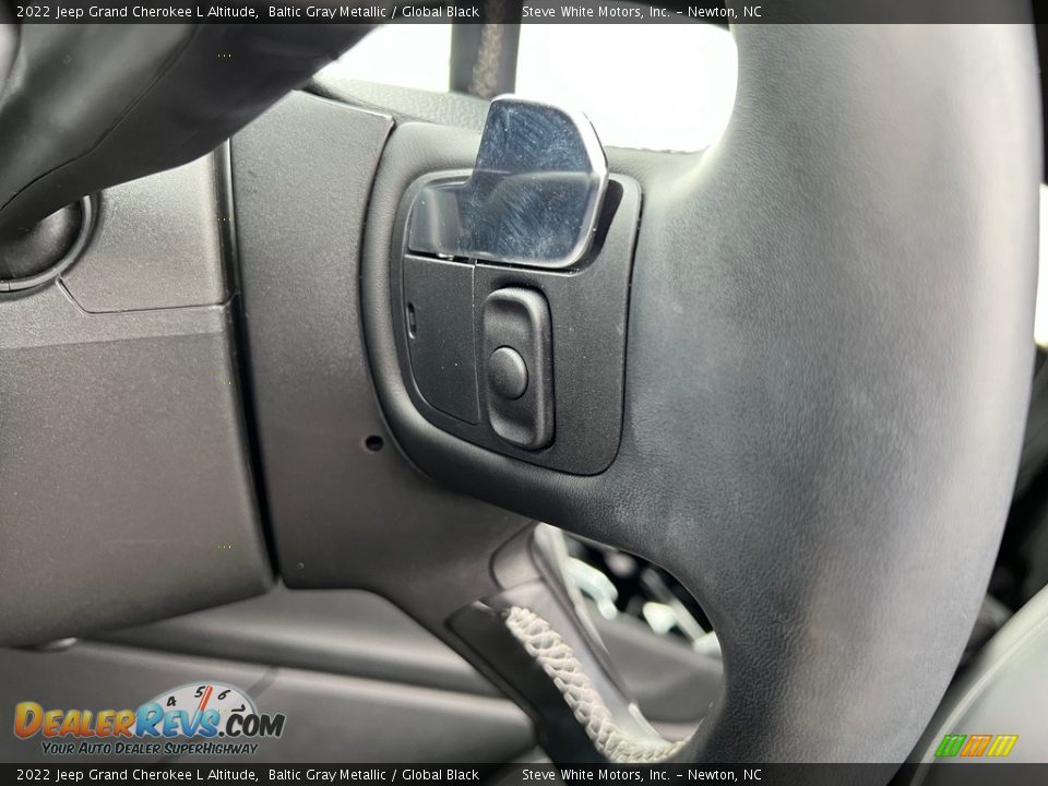 2022 Jeep Grand Cherokee L Altitude Steering Wheel Photo #12