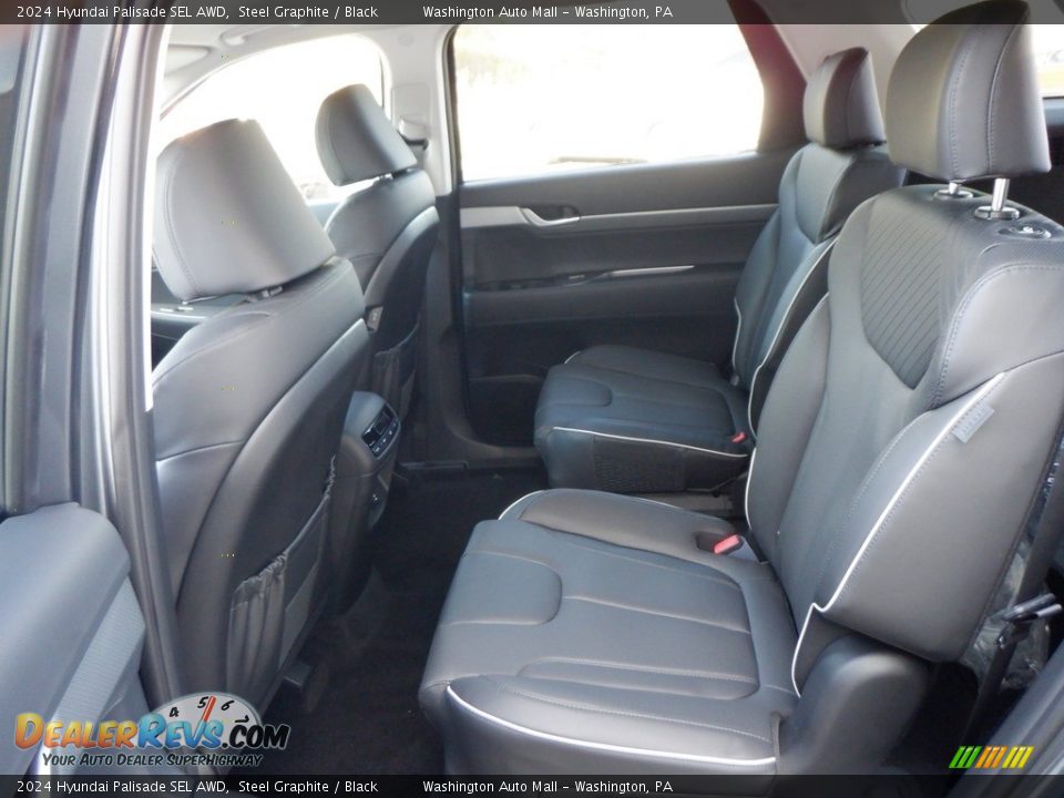 Rear Seat of 2024 Hyundai Palisade SEL AWD Photo #21