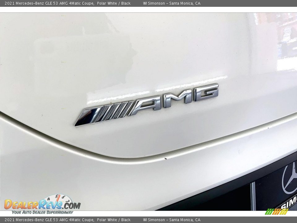 2021 Mercedes-Benz GLE 53 AMG 4Matic Coupe Polar White / Black Photo #30