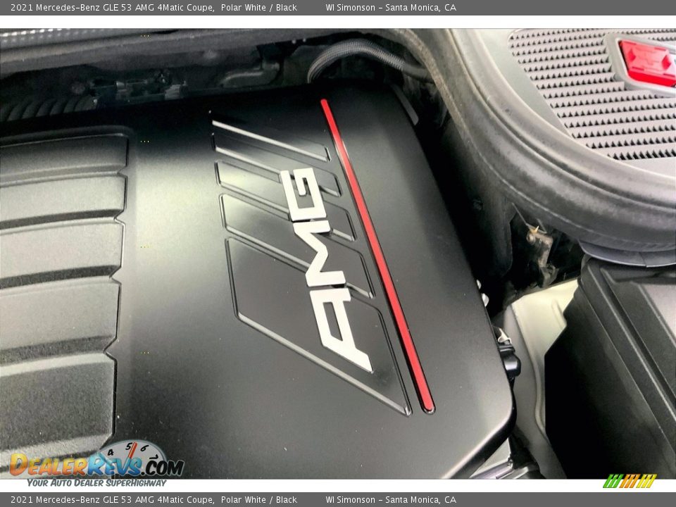 2021 Mercedes-Benz GLE 53 AMG 4Matic Coupe Polar White / Black Photo #31