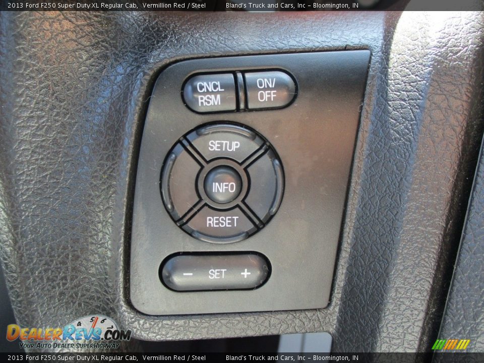 2013 Ford F250 Super Duty XL Regular Cab Steering Wheel Photo #12