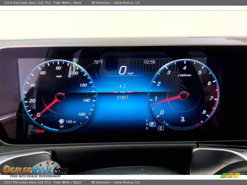 2020 Mercedes-Benz GLB 250 Gauges Photo #23