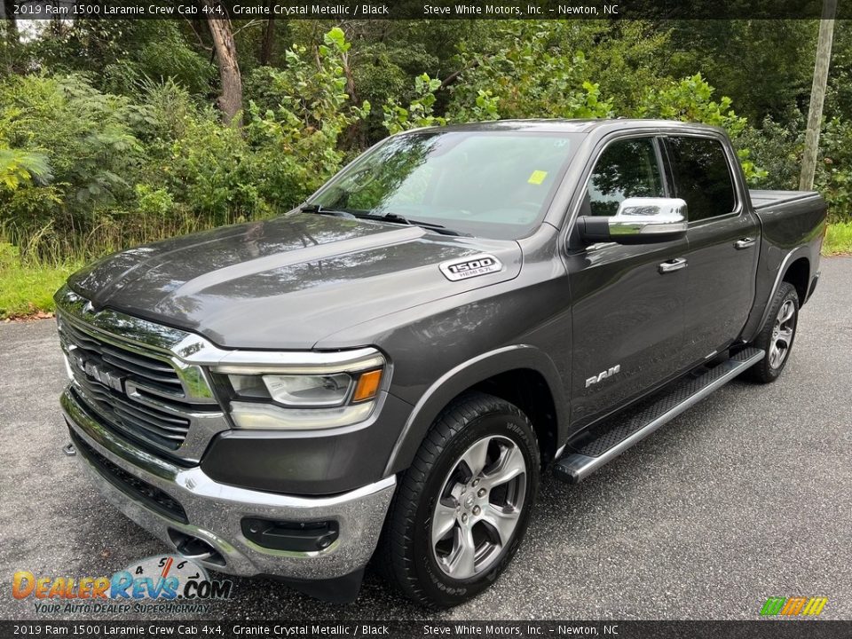 Granite Crystal Metallic 2019 Ram 1500 Laramie Crew Cab 4x4 Photo #3