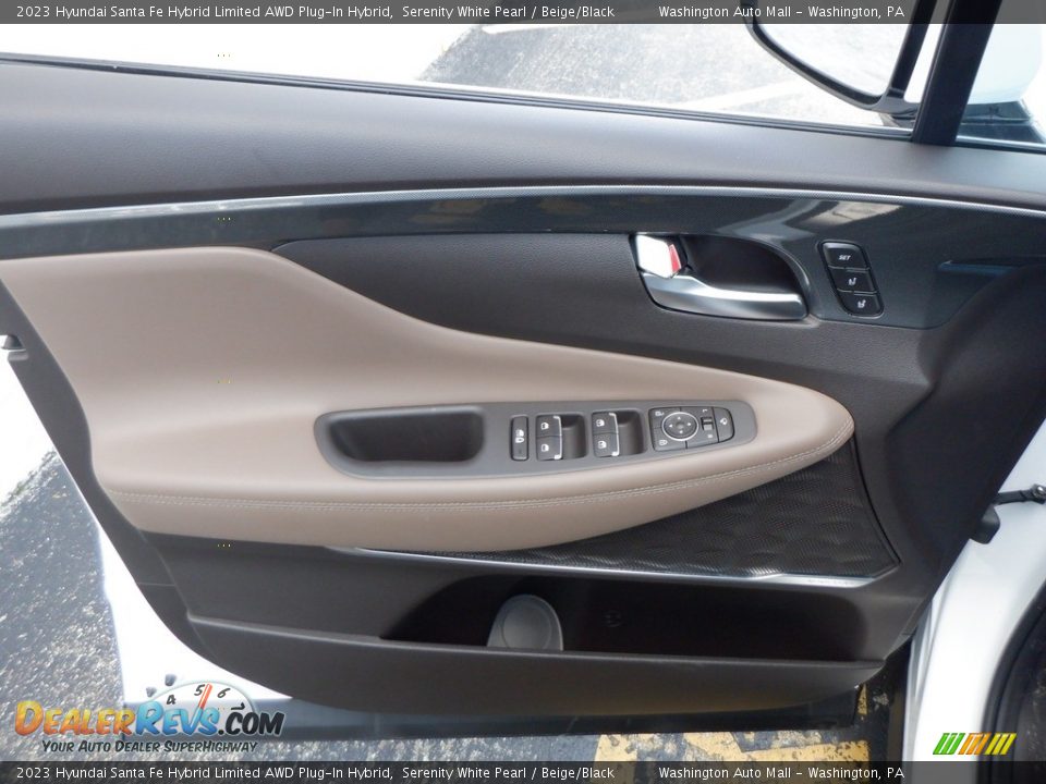 Door Panel of 2023 Hyundai Santa Fe Hybrid Limited AWD Plug-In Hybrid Photo #8