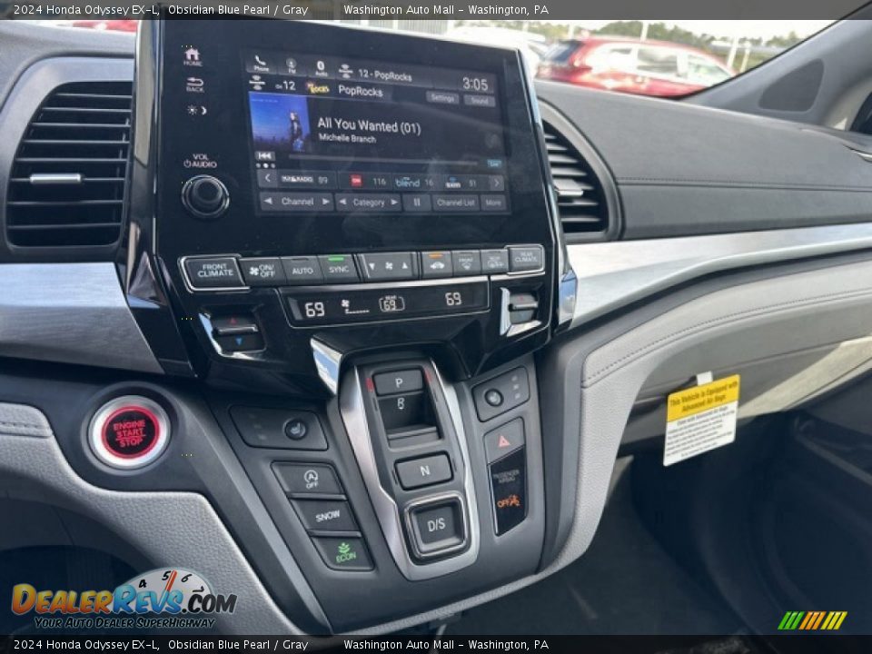 Controls of 2024 Honda Odyssey EX-L Photo #6