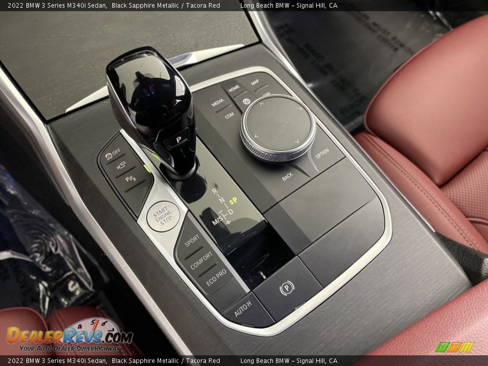 2022 BMW 3 Series M340i Sedan Black Sapphire Metallic / Tacora Red Photo #25
