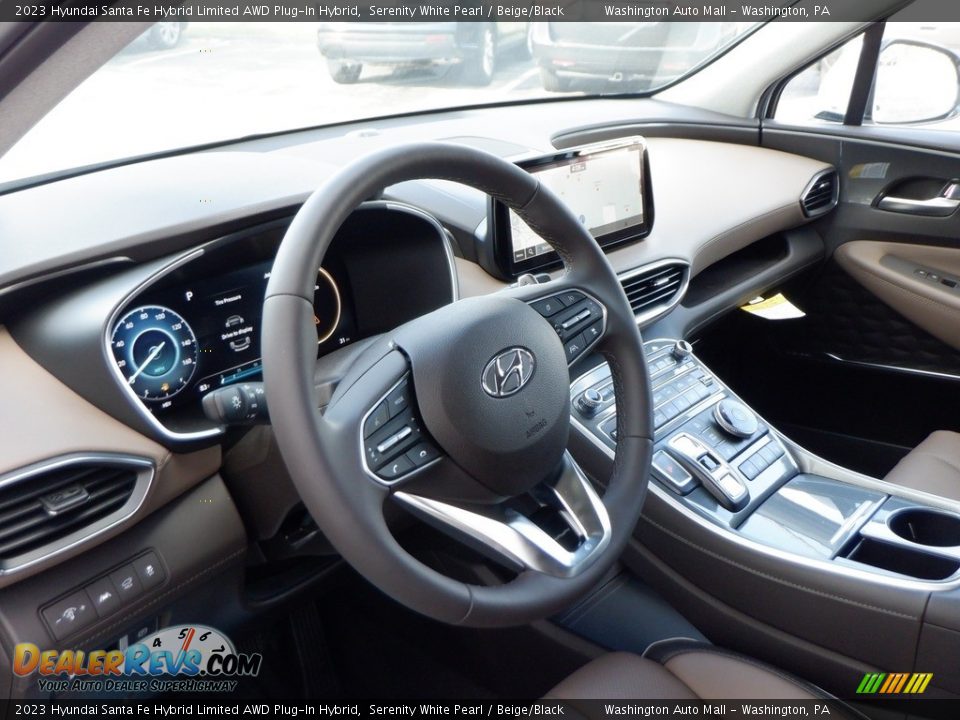 Dashboard of 2023 Hyundai Santa Fe Hybrid Limited AWD Plug-In Hybrid Photo #11