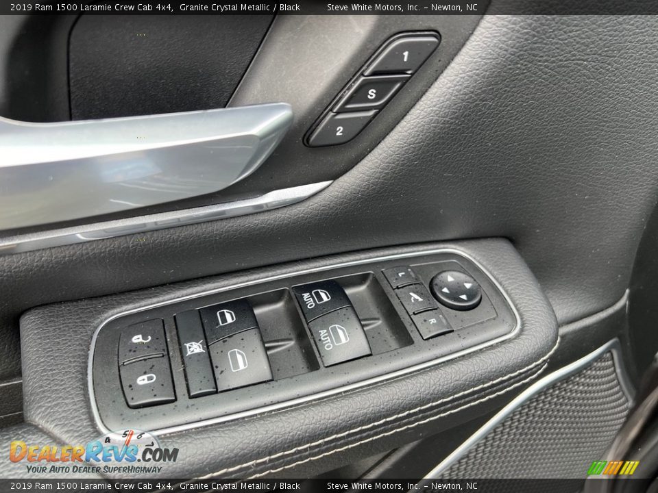 Door Panel of 2019 Ram 1500 Laramie Crew Cab 4x4 Photo #14