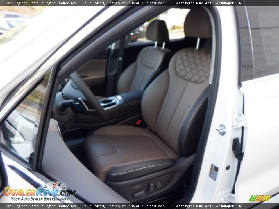 Front Seat of 2023 Hyundai Santa Fe Hybrid Limited AWD Plug-In Hybrid Photo #13