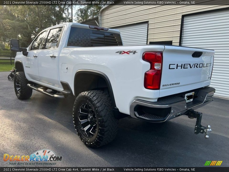 2021 Chevrolet Silverado 2500HD LTZ Crew Cab 4x4 Summit White / Jet Black Photo #2