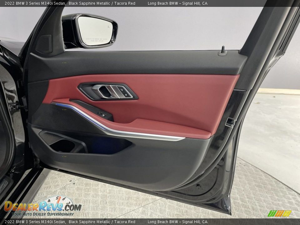 2022 BMW 3 Series M340i Sedan Black Sapphire Metallic / Tacora Red Photo #31