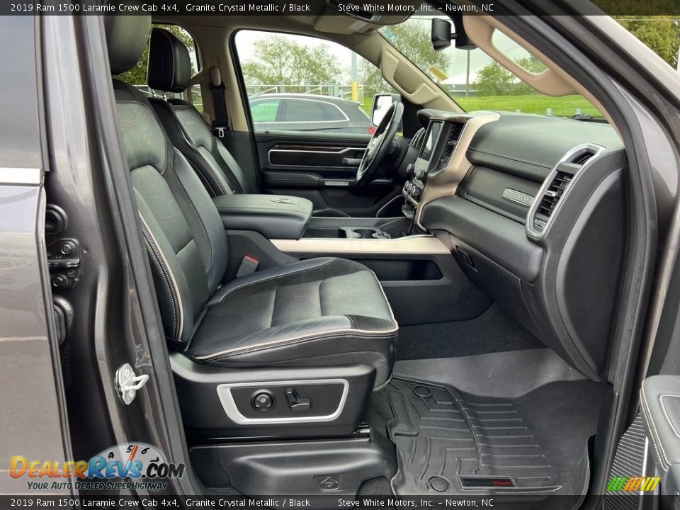 Front Seat of 2019 Ram 1500 Laramie Crew Cab 4x4 Photo #19