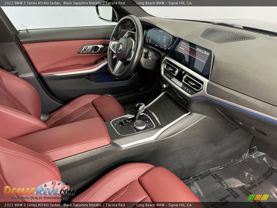 2022 BMW 3 Series M340i Sedan Black Sapphire Metallic / Tacora Red Photo #32