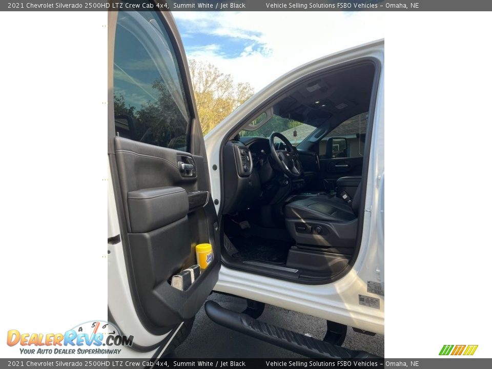2021 Chevrolet Silverado 2500HD LTZ Crew Cab 4x4 Summit White / Jet Black Photo #5