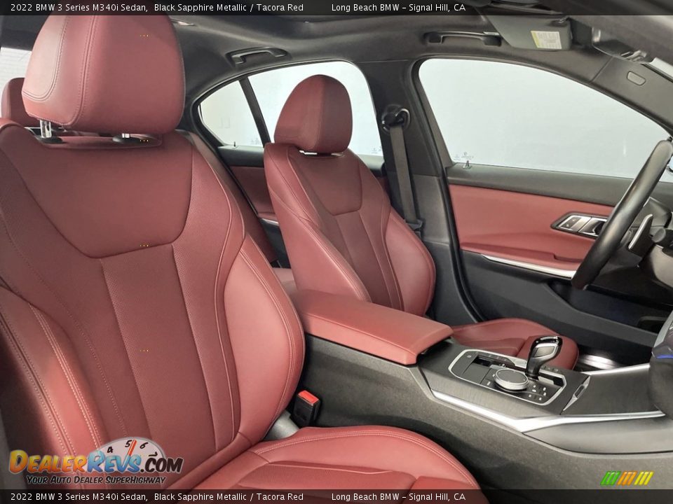 2022 BMW 3 Series M340i Sedan Black Sapphire Metallic / Tacora Red Photo #33