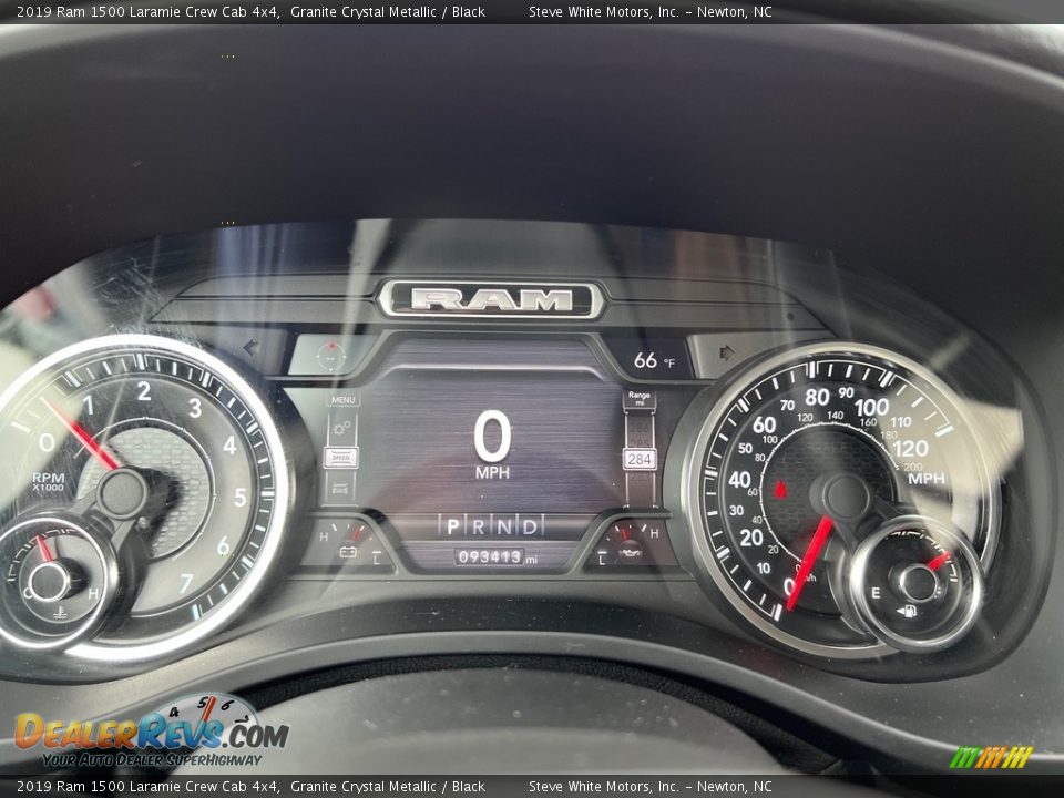 2019 Ram 1500 Laramie Crew Cab 4x4 Gauges Photo #21