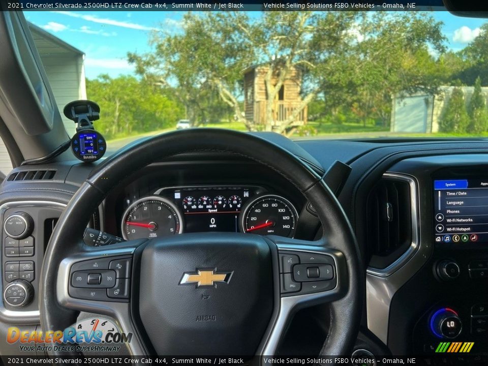 Controls of 2021 Chevrolet Silverado 2500HD LTZ Crew Cab 4x4 Photo #8