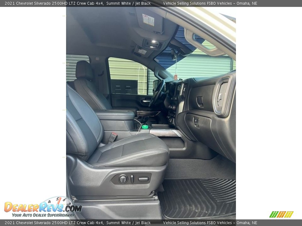 2021 Chevrolet Silverado 2500HD LTZ Crew Cab 4x4 Summit White / Jet Black Photo #11
