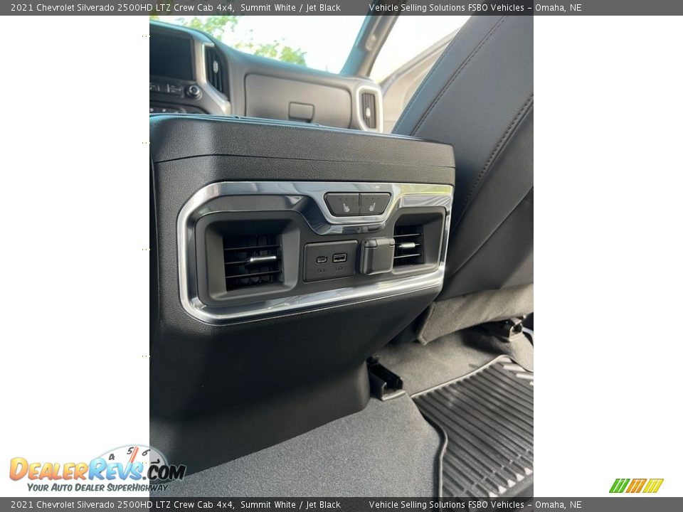 2021 Chevrolet Silverado 2500HD LTZ Crew Cab 4x4 Summit White / Jet Black Photo #14