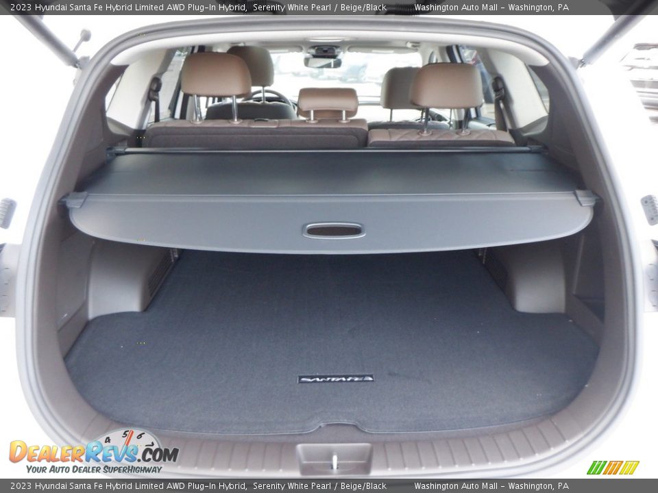 2023 Hyundai Santa Fe Hybrid Limited AWD Plug-In Hybrid Trunk Photo #27