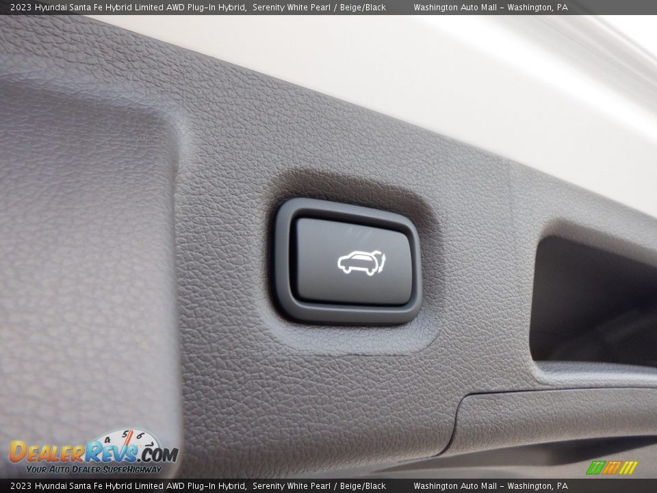 2023 Hyundai Santa Fe Hybrid Limited AWD Plug-In Hybrid Serenity White Pearl / Beige/Black Photo #28