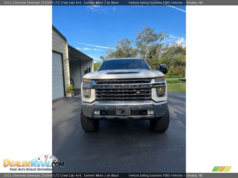 2021 Chevrolet Silverado 2500HD LTZ Crew Cab 4x4 Summit White / Jet Black Photo #22