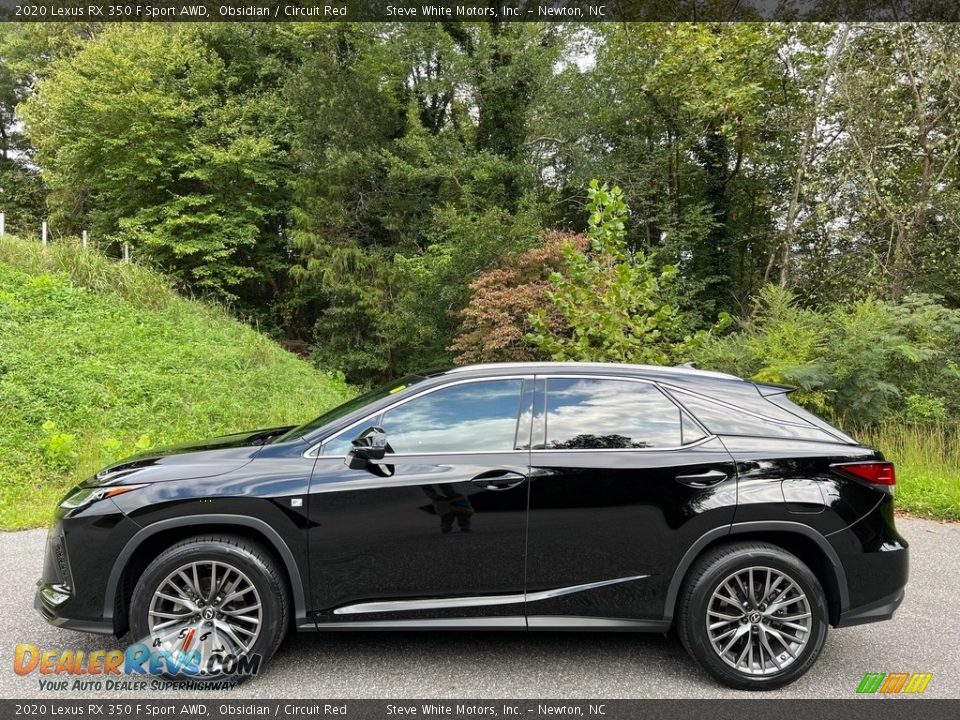 Obsidian 2020 Lexus RX 350 F Sport AWD Photo #1