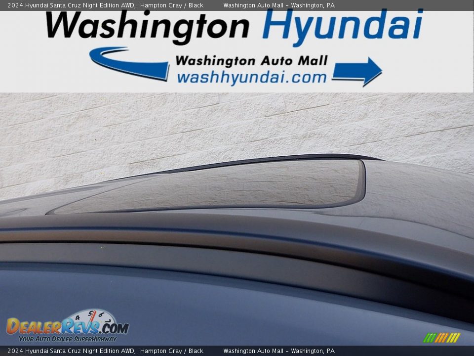 2024 Hyundai Santa Cruz Night Edition AWD Hampton Gray / Black Photo #3