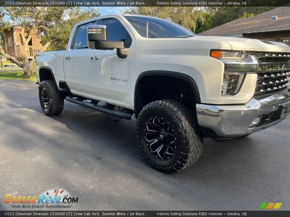 2021 Chevrolet Silverado 2500HD LTZ Crew Cab 4x4 Summit White / Jet Black Photo #23