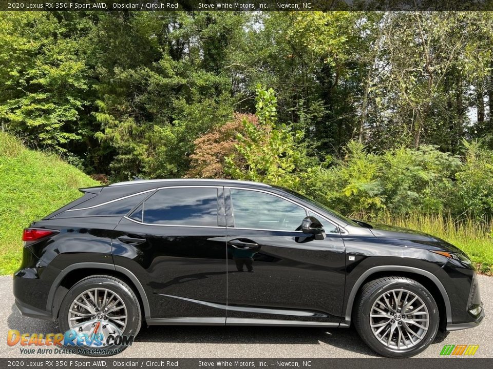 Obsidian 2020 Lexus RX 350 F Sport AWD Photo #5