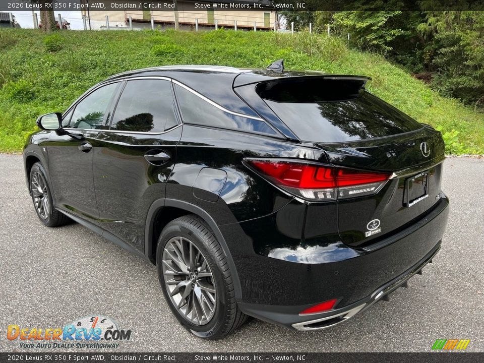 Obsidian 2020 Lexus RX 350 F Sport AWD Photo #8