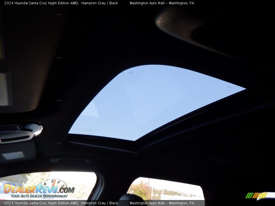 Sunroof of 2024 Hyundai Santa Cruz Night Edition AWD Photo #14