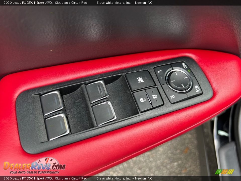 Door Panel of 2020 Lexus RX 350 F Sport AWD Photo #12