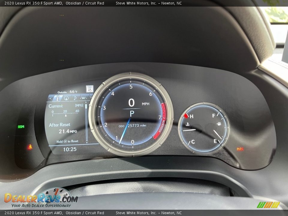 2020 Lexus RX 350 F Sport AWD Gauges Photo #19