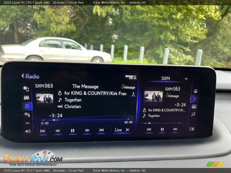 Controls of 2020 Lexus RX 350 F Sport AWD Photo #20