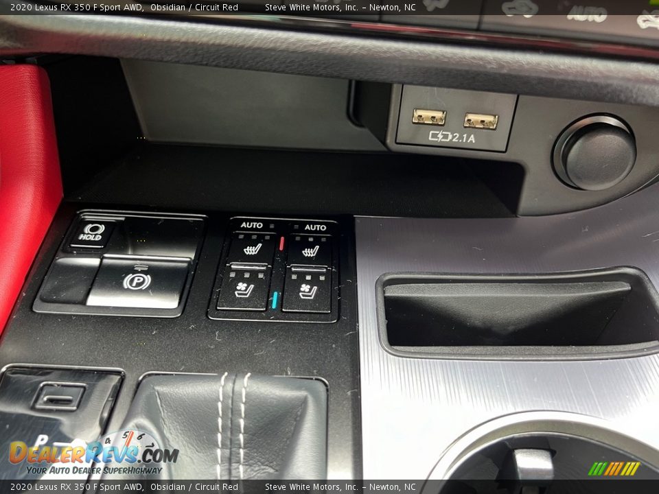 Controls of 2020 Lexus RX 350 F Sport AWD Photo #24